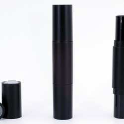 Double ended stick for face makeup